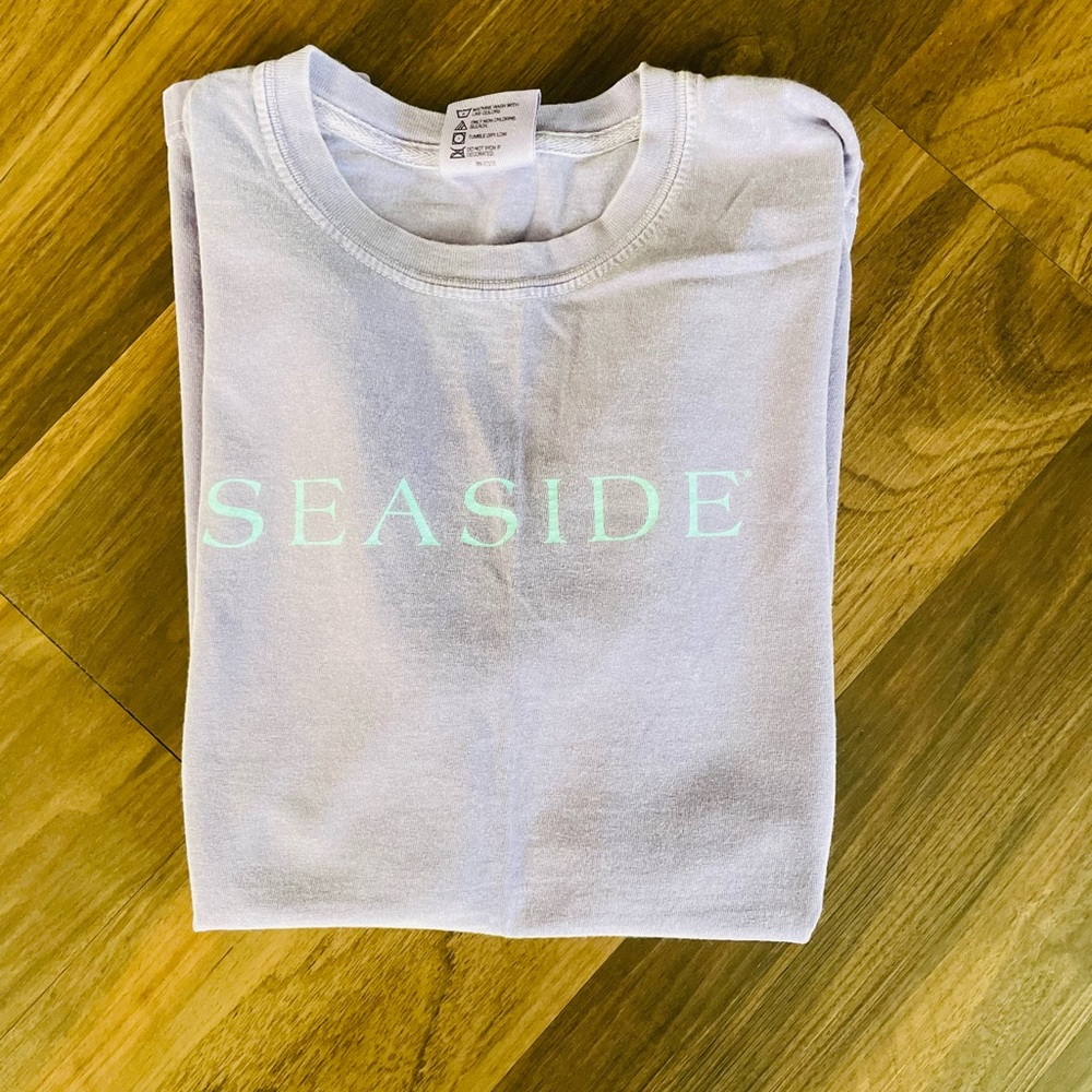 Lavender 'SEASIDE' Short Sleeve Tee